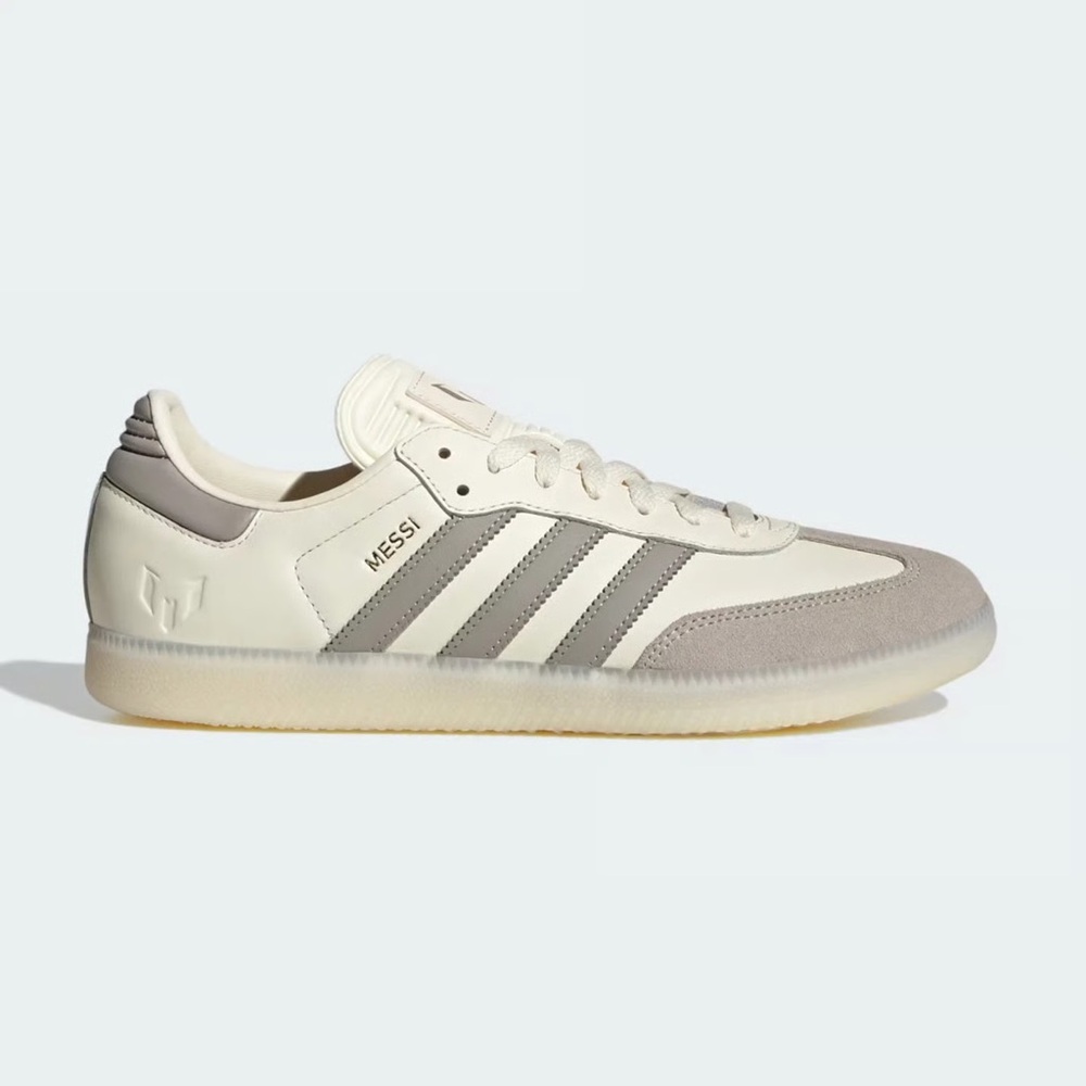 Adidas Samba X Lionel Messi “Cream White” Tan Soccer JQ0266